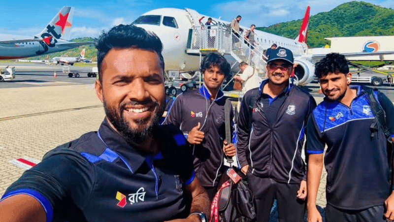 Tigers arrive in Mackay ahead of second Test against Australia