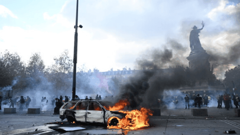 France moves to impose curfews to contain violence