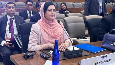 Zubaida Rahman delivers speech in Washington
