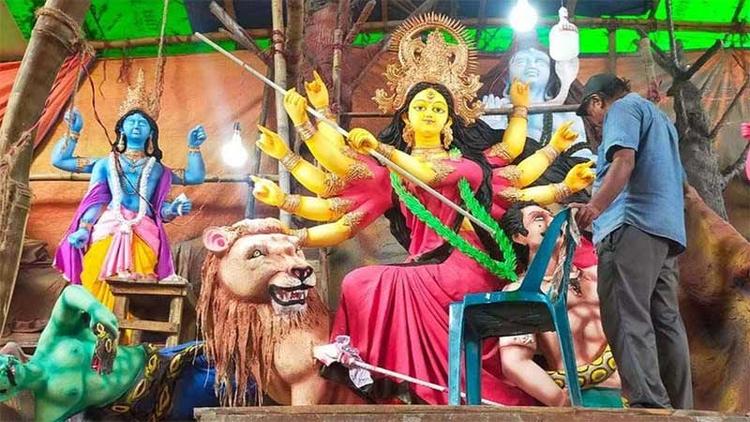 Durga Puja at 31 mandaps in Bandarban