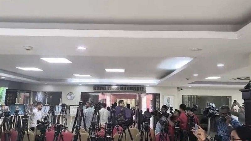 Fire alarm temporarily halts NCC dialogue