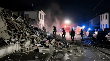 Bangladeshi child dies as building collapses in gas explosion in France, 7 injured