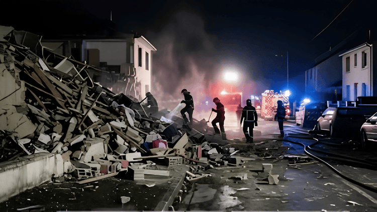 Bangladeshi child dies as building collapses in gas explosion in France, 7 injured