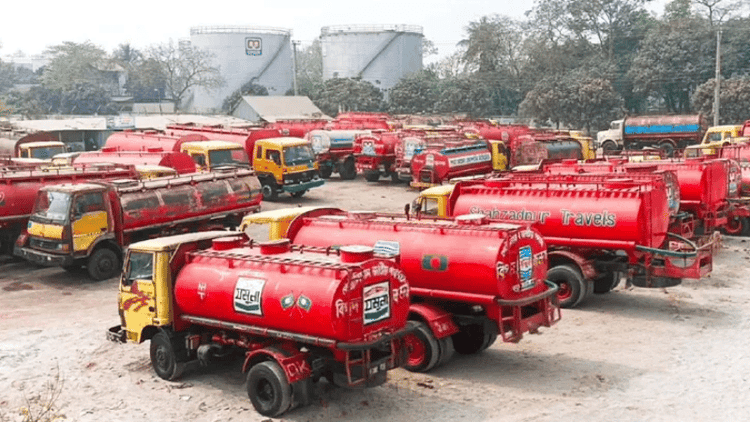 Fuel supply suspended indefinitely in eight districts of Rangpur division