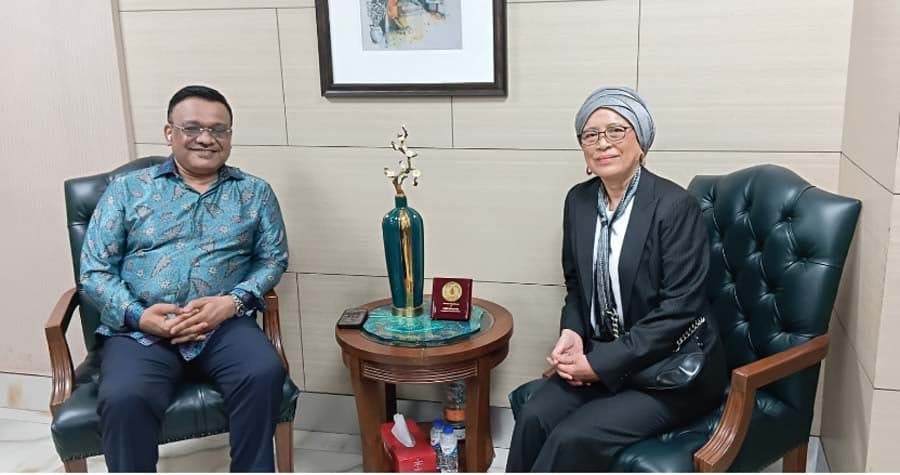 UCSI University Vice-Chancellor Dr Siti Hamishah in Dhaka