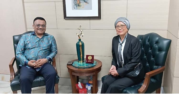 UCSI University Vice-Chancellor Dr Siti Hamishah in Dhaka