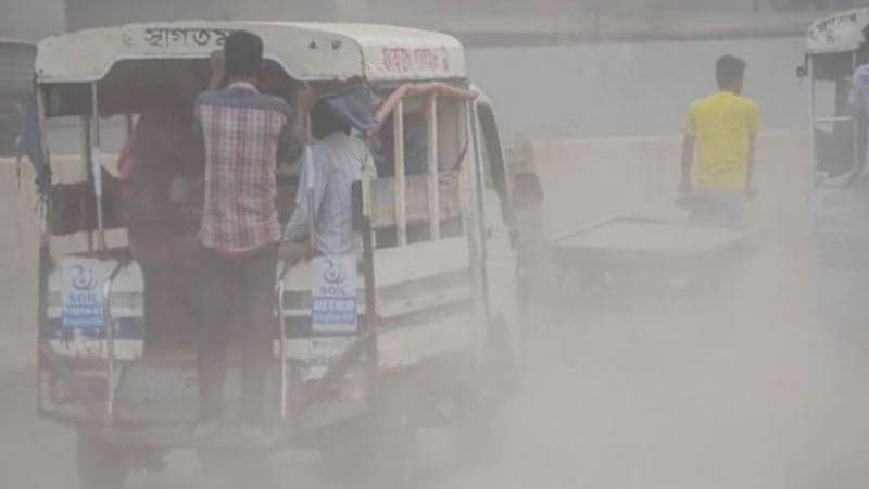 Dhaka's air quality again world's worst on Friday morning