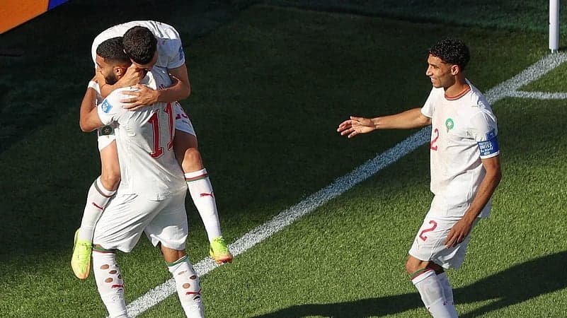 Morocco and Haiti locked in thrilling 2-2 draw at half-time
