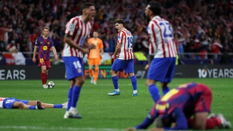 Atletico Madrid knocked-out FC Barcelona from UEFA Champions League