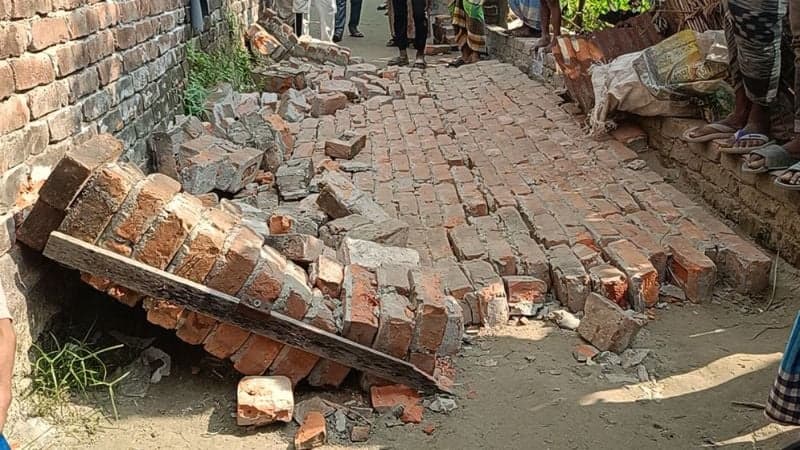 Earthquake claims life of newborn, injures 2 in Narayanganj