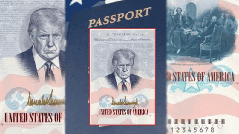 Trump's image to appear in US passports, sparks new controversy