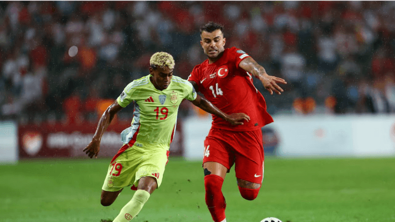 Ruthless Spain dismantle Turkey