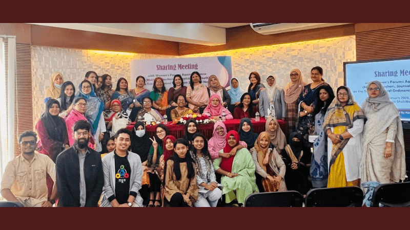 Nari Maitree hosts urgent call for parliamentary action on tobacco ordinance