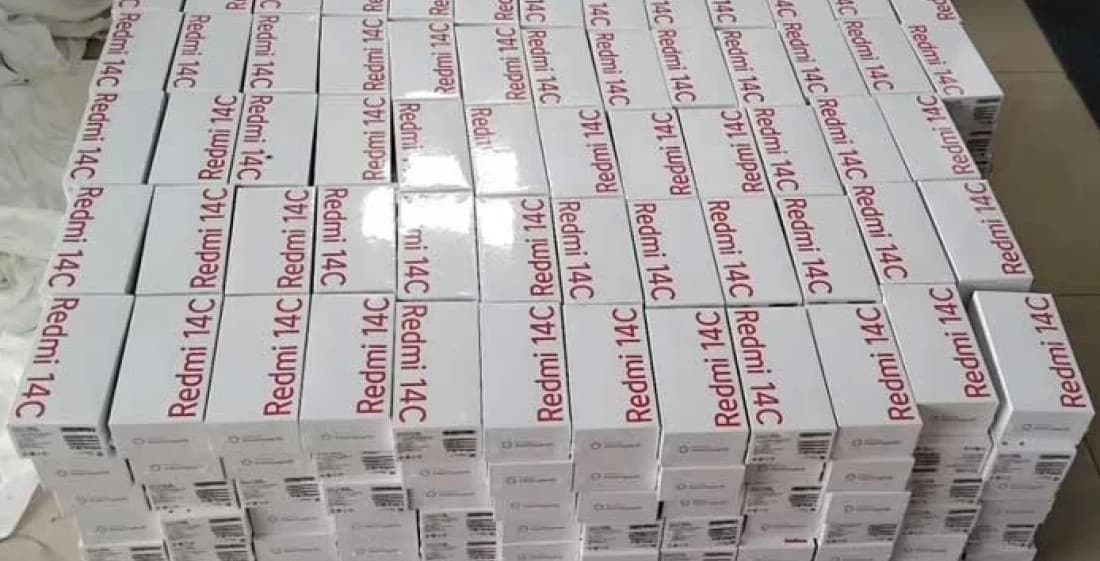 1,655 mobile phones hidden in fabric rolls seized at Hazrat Shahjalal Airport
