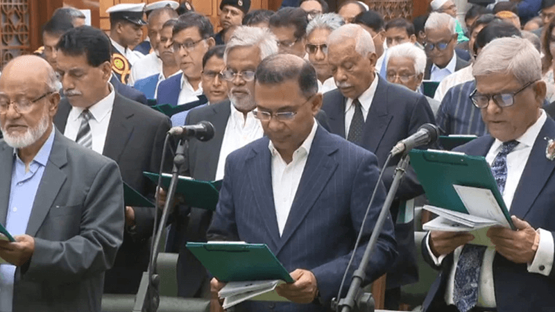 CEC administers oath to newly elected MPs