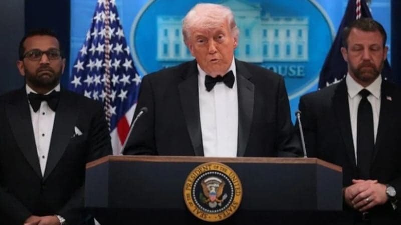 Iran not linked to White House dinner shooting incident: Trump