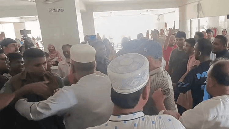 Clash erupts between Jamaat MP, BNP activists at Meherpur hospital