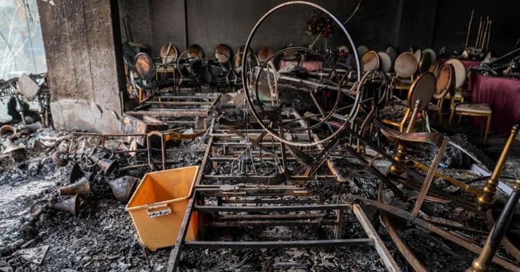Deadly fire at wedding in DR Congo, 22 killed