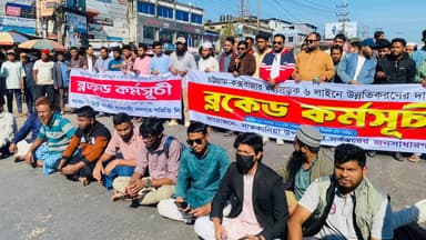 Protesters block Ctg–Cox’s Bazar highway seeking 6-lane expansion