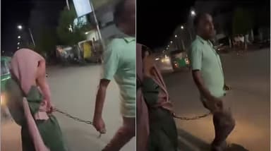 Video of chaining, dragging young woman goes viral in Sylhet, 3 arrested