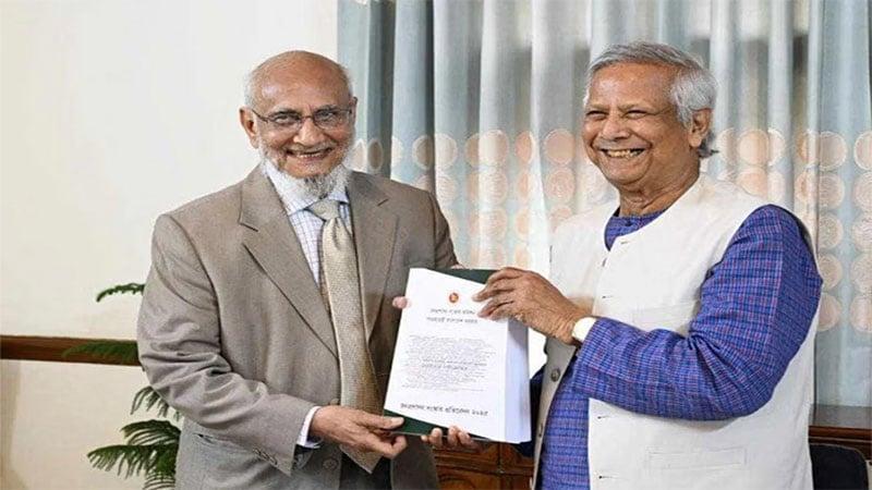 Public admin, judiciary reform commissions submit reports to CA Yunus