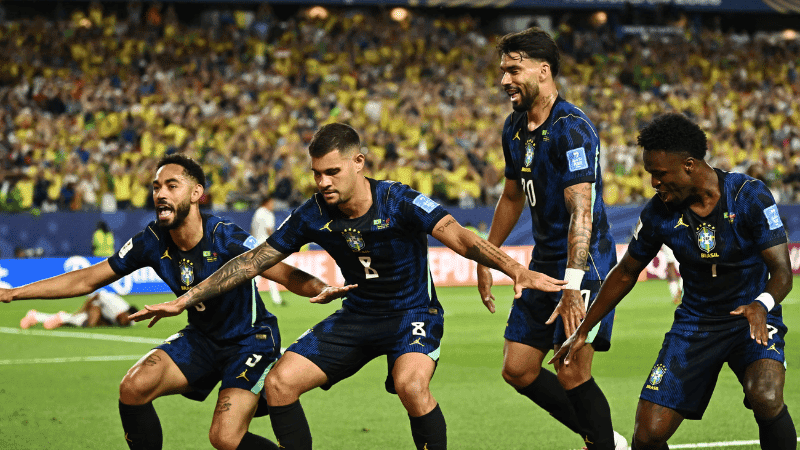 Cunha double puts Brazil 2-0 up against Haiti