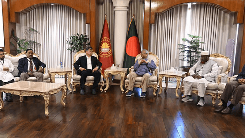 Political parties unite at chief adviser’s call to foil conspiracy