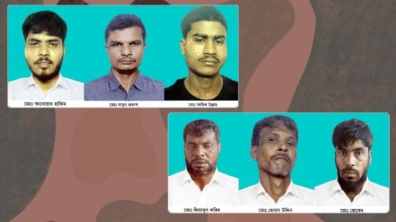 6 arrested over Lt Tanzim murder