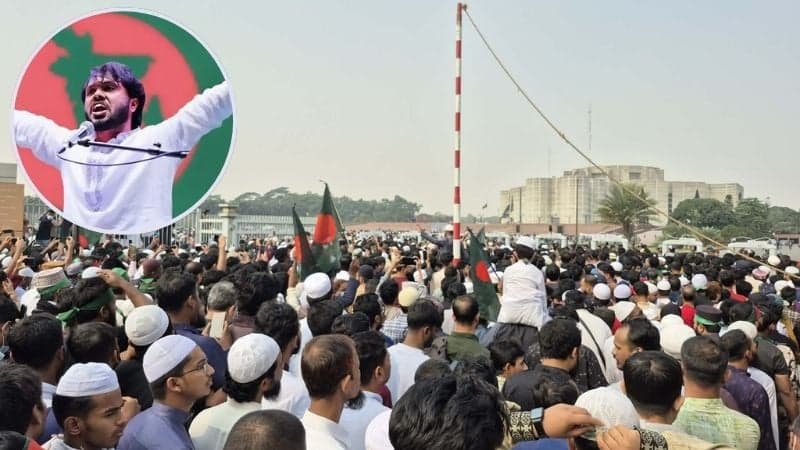 Millions gather in Dhaka for Osman Hadi’s janaza