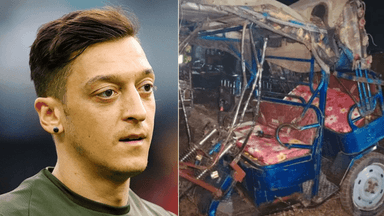 Mesut Özil’s convoy involved road accident
