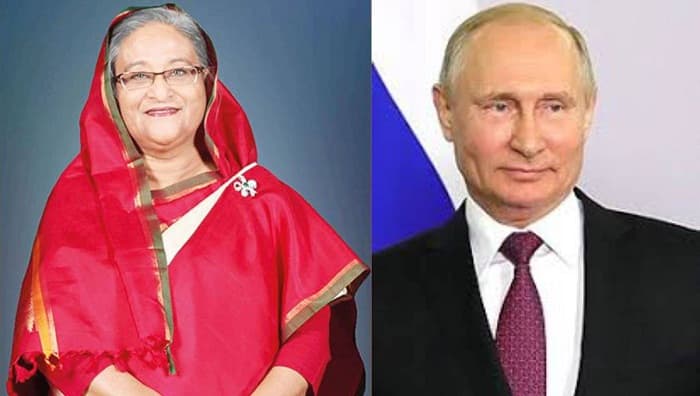 PM Hasina, Russian President Putin attend handover ceremony of Ruppur Nuclear Power Plant virtually