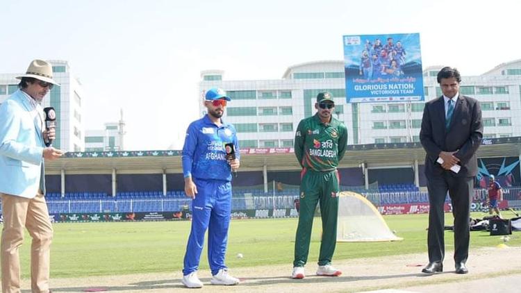 Afghanistan batting first against Bangladesh in first ODI