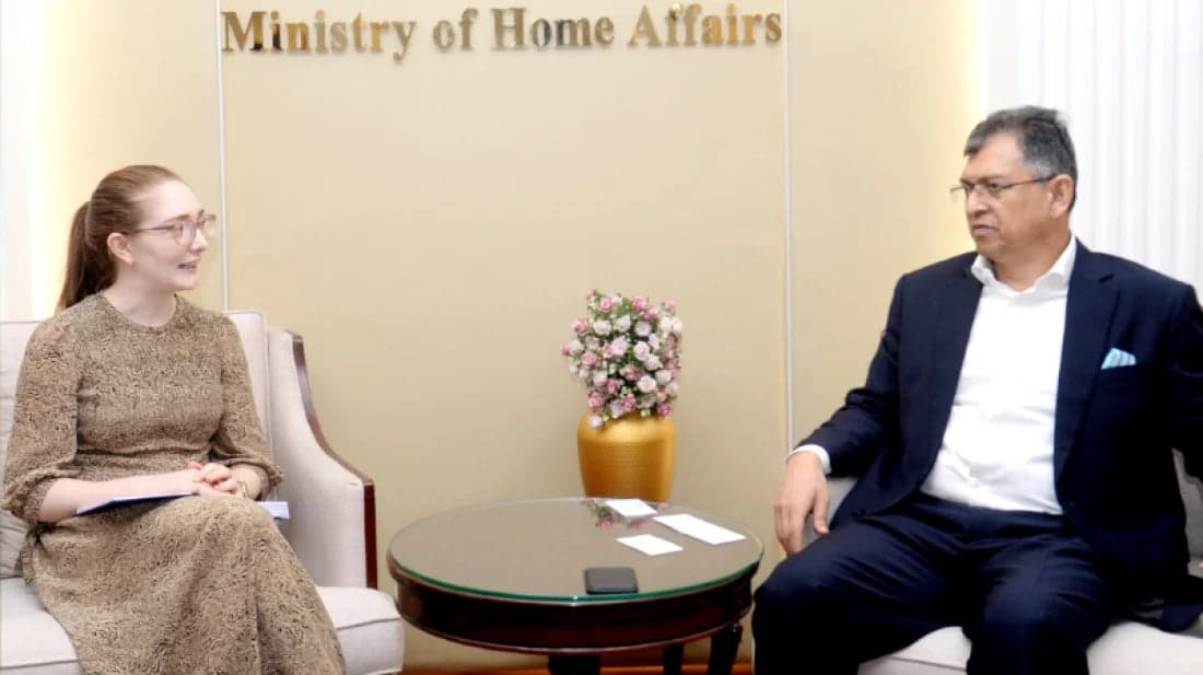 British High Commission, Democracy International meet Home Minister
