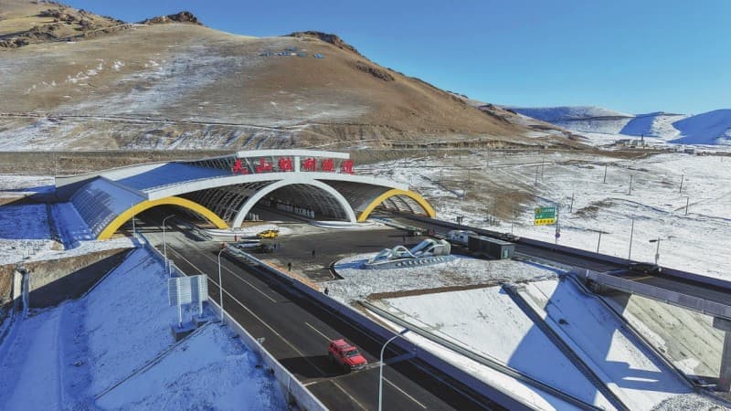 World’s longest expressway tunnel opens in China