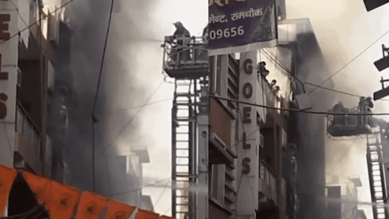 9 including children killed in Delhi residential building fire