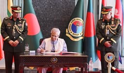 CA Yunus seeks support from police, armed forces