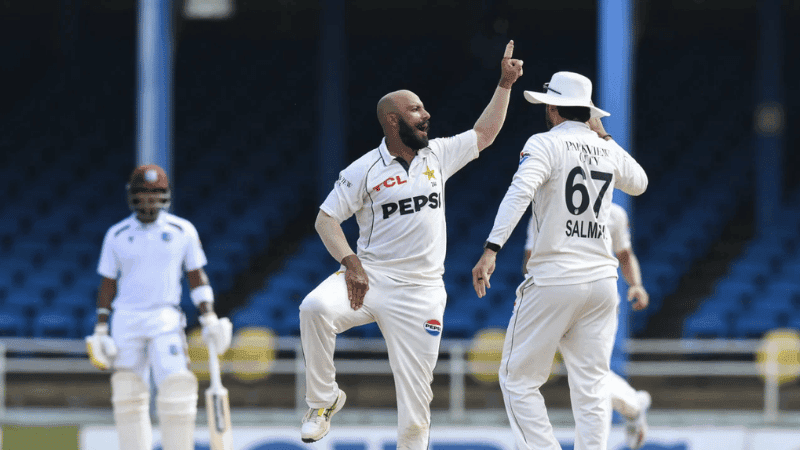 Pakistan's spin web leaves West Indies reeling in Port of Spain