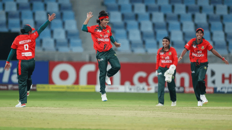 Bangladesh women fined 5 percent for slow over-rate