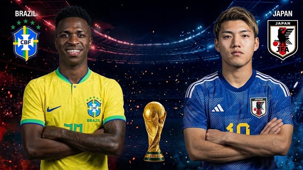 Brazil vs Japan: Samba creativity meets Samurai discipline