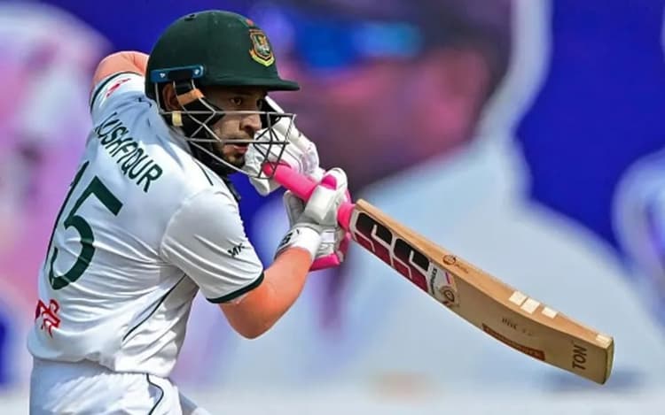 Mushfiqur one run away from a century in his 100th Test