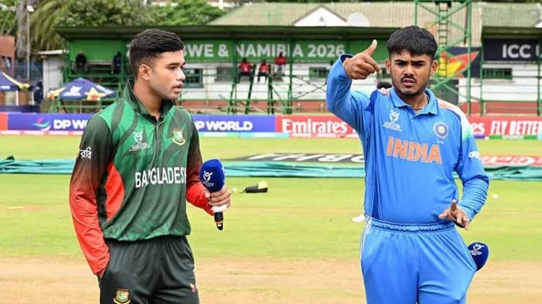India-Bangladesh cricketers do not shake hands at toss