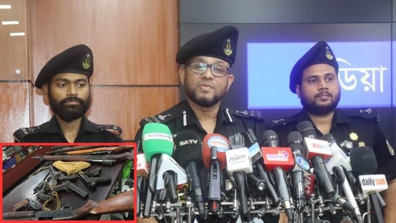 107 firearms, 7,394 rounds of ammunition recovered in one year: RAB