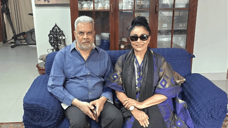 Rojina visits Elias Kanchan's residence, seeks everyone's prayers
