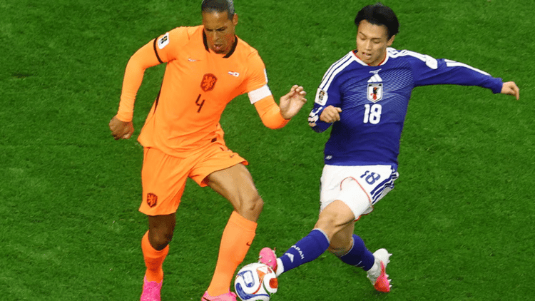 Japan-Netherlands goalless in first half