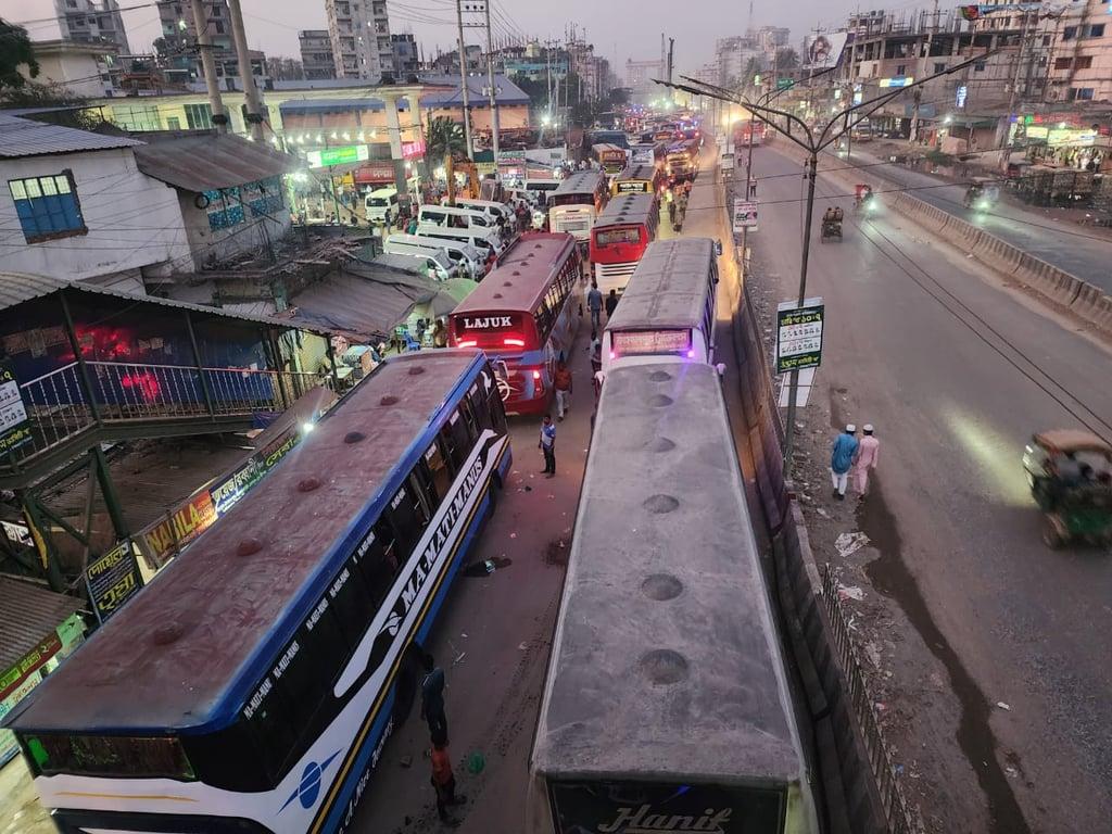 Pressure mounts at bus terminals as Eid journey begins