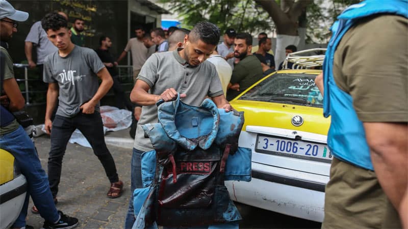 12 journalists killed in Israel-Hamas war