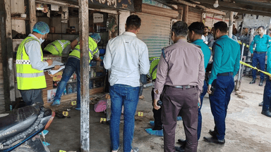 Businessman shot dead in Khulna garage