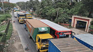 10-km gridlock on Dhaka-Chattogram Highway in Cumilla