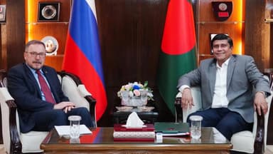 Russian envoy meets PM’s defence adviser