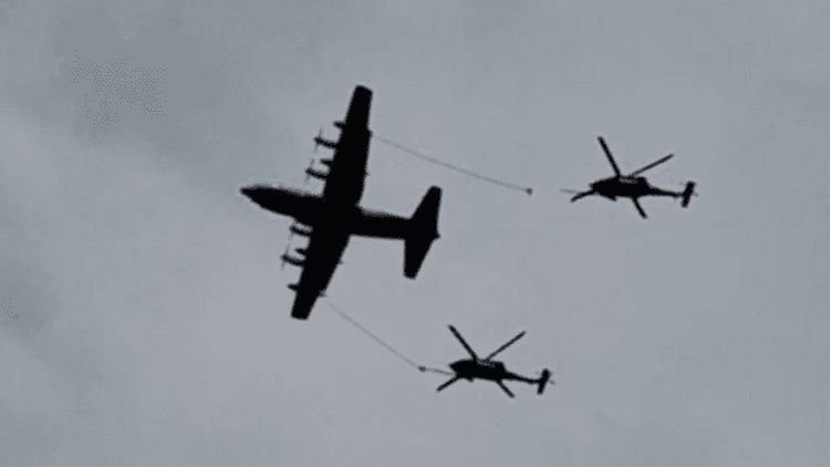 US helicopter searching for missing pilots shot down